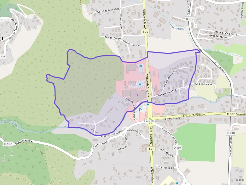 Appartement 72 m² trois pièces à vendre à Borgo