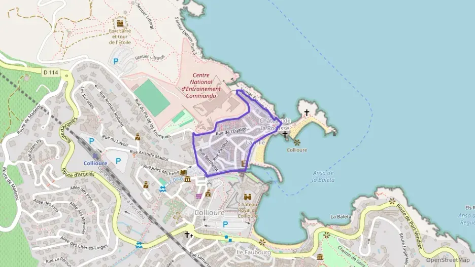 Appartement 56 m² deux pieces à vendre à Collioure