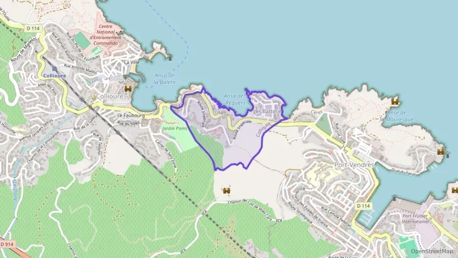 Appartement 47 m² deux pieces à vendre à Collioure