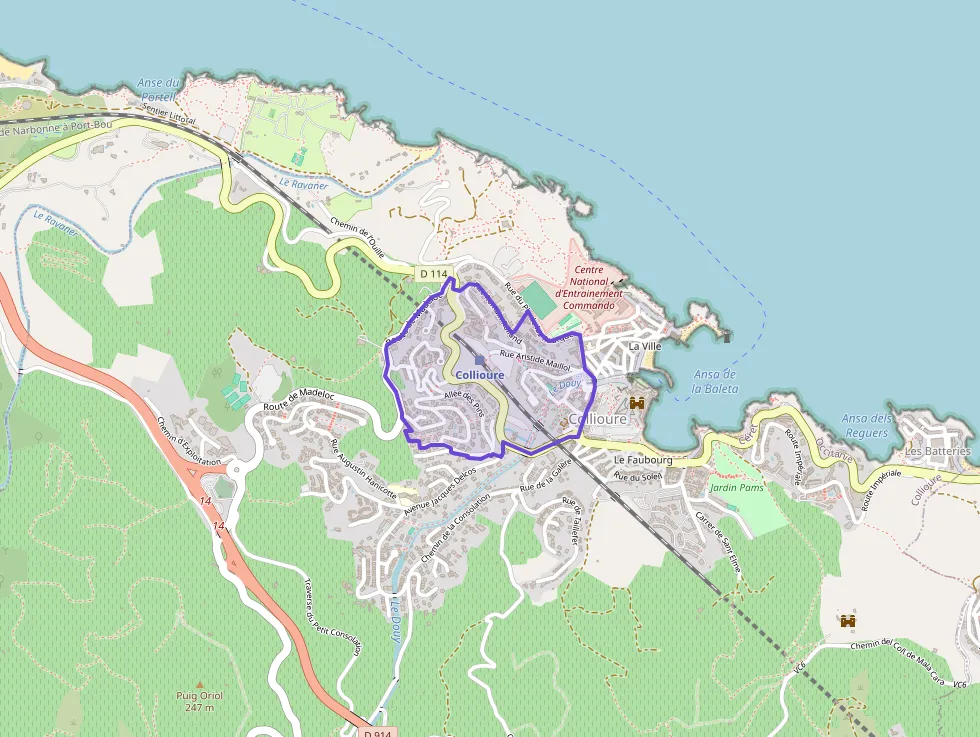 Appartement 39 m² trois pièces à vendre à Collioure