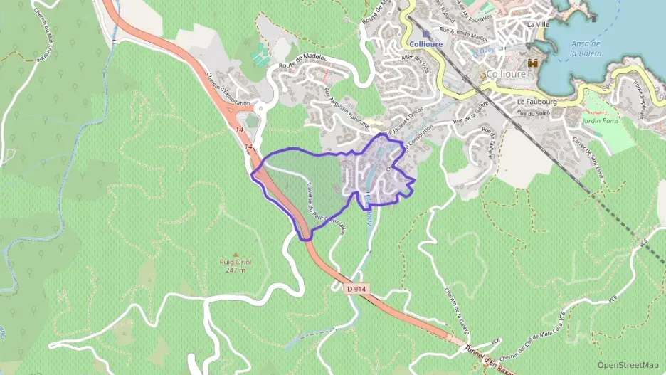 Appartement 90 m² quatre pièces à vendre à Collioure