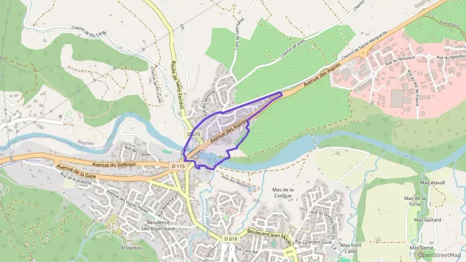 Appartement 60 m² quatre pièces à vendre à Céret Appartement 60 m² quatre pièces à vendre à Céret