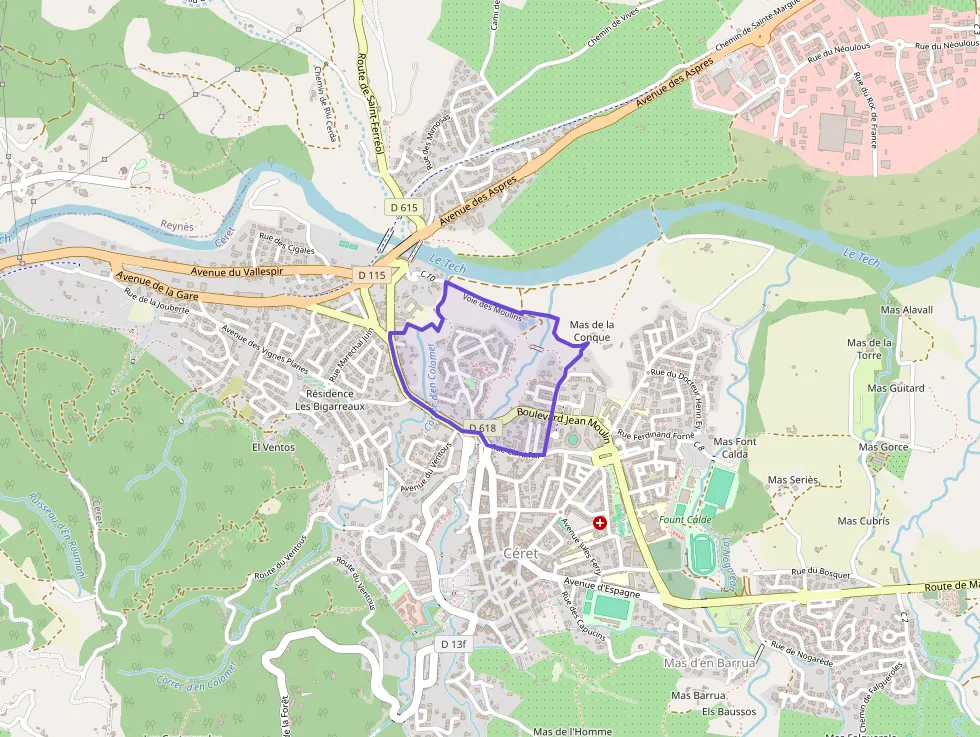 Appartement 40 m² trois pièces à vendre à Céret