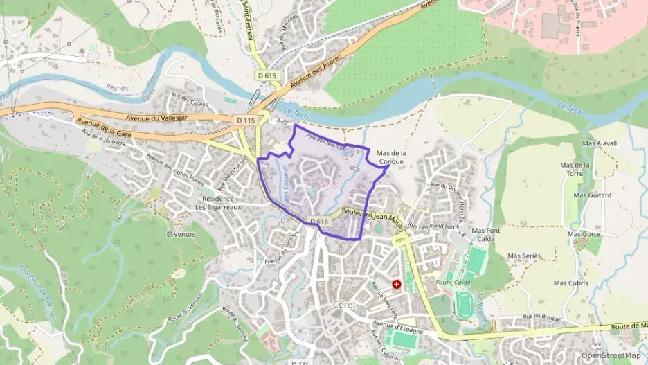 Appartement 40 m² trois pièces à vendre à Céret Appartement 40 m² trois pièces à vendre à Céret