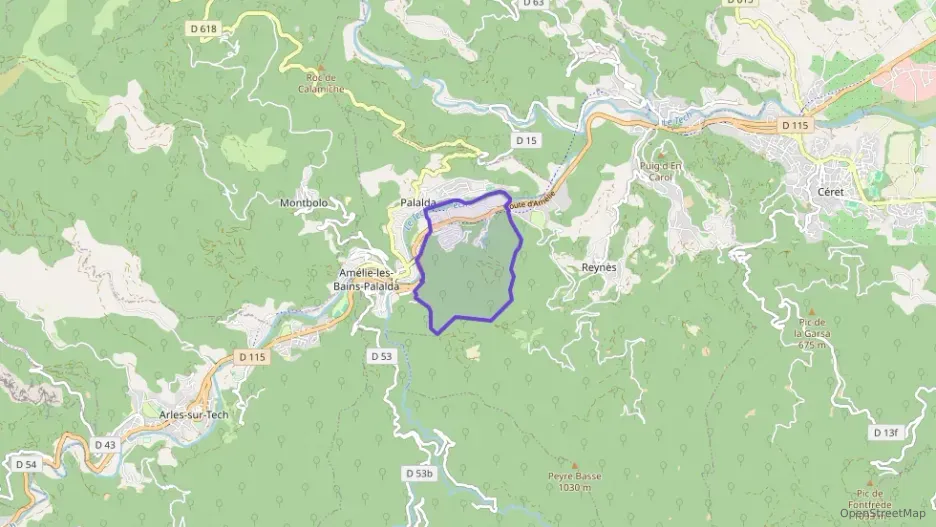 Appartement 40 m² deux pieces à vendre à Amélie-les-Bains-Palalda