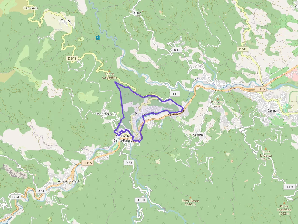 Appartement 48 m² trois pièces à vendre à Amélie-les-Bains-Palalda