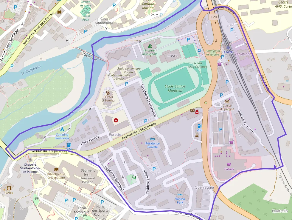 Appartement 63 m² quatre pièces à vendre à Corte