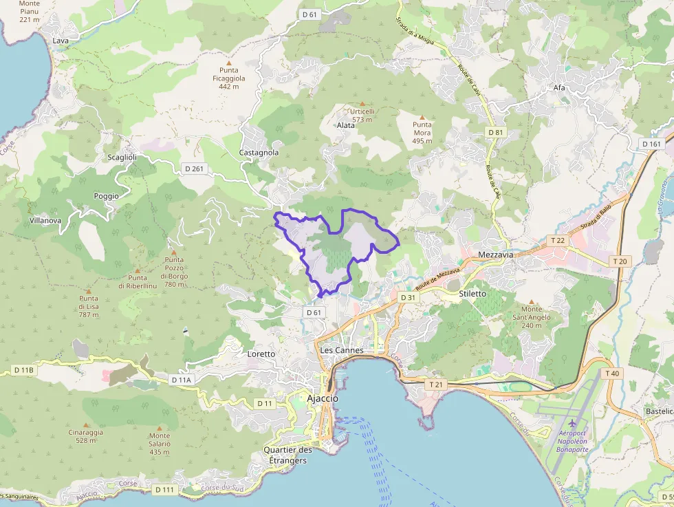 Appartement de trois pièces 65 m² à vendre  à Ajaccio