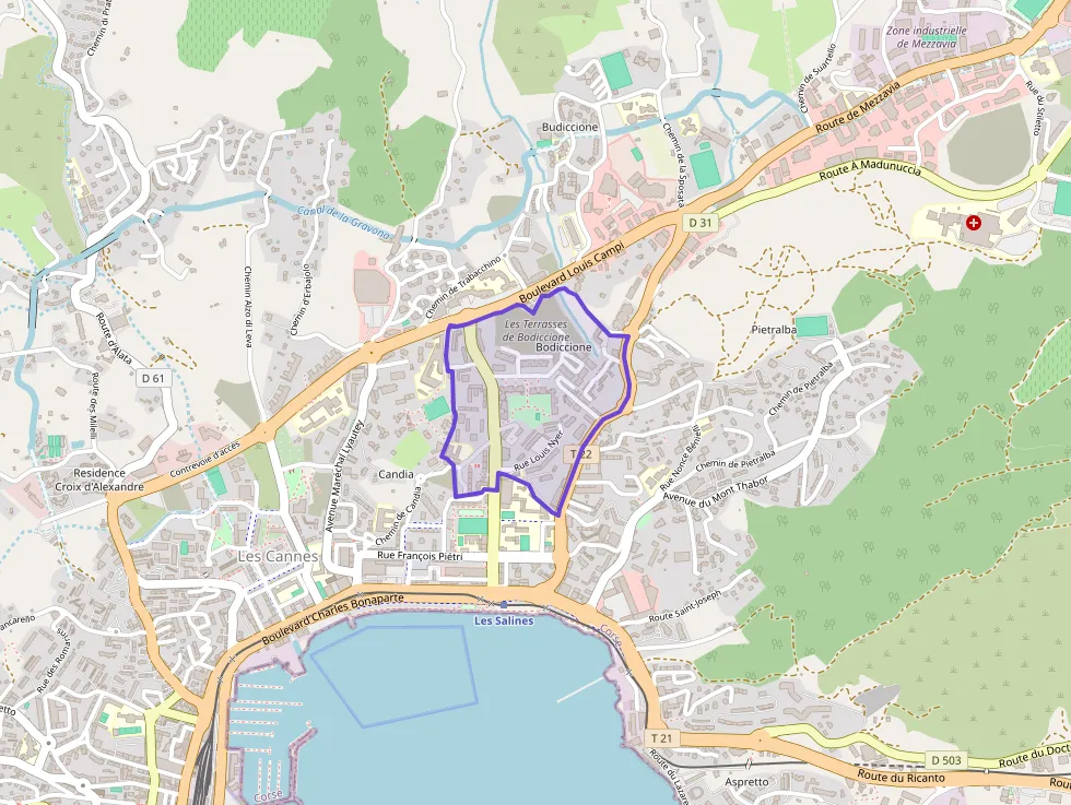 Appartement 70 m² trois pièces à vendre à Ajaccio