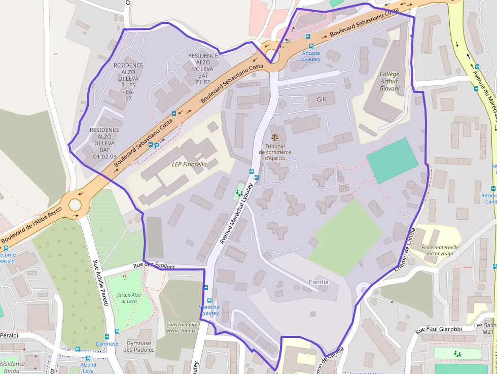 Appartement de trois pièces 70 m² à vendre  à Ajaccio