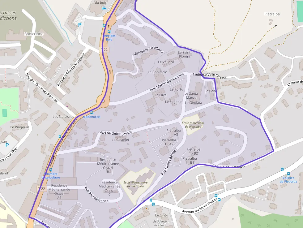 Appartement 78 m² trois pièces à vendre à Ajaccio