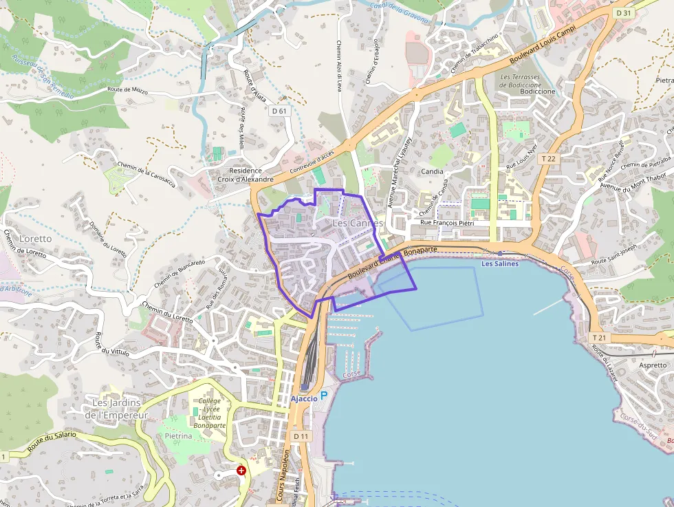 Appartement 97 m² quatre pièces à vendre à Ajaccio