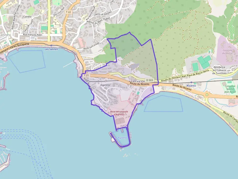 Appartement 103 m² quatre pièces à vendre à Ajaccio