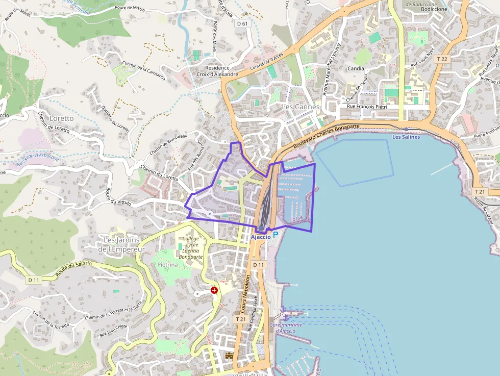 Appartement 37 m² une piece à vendre à Ajaccio