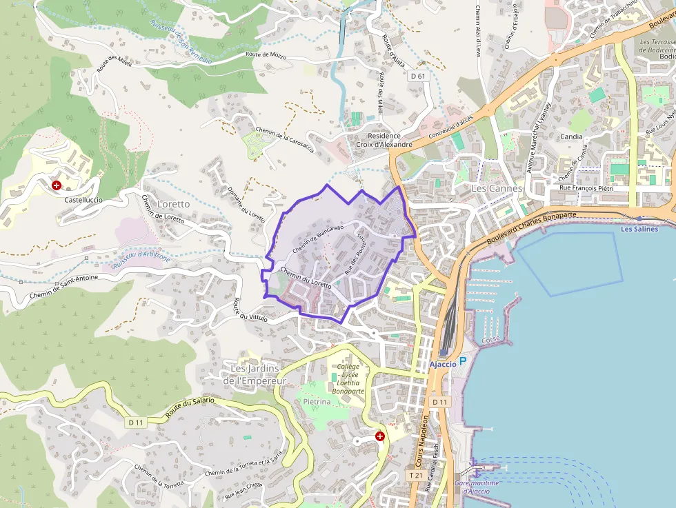 Appartement 60 m² trois pièces à vendre à Ajaccio