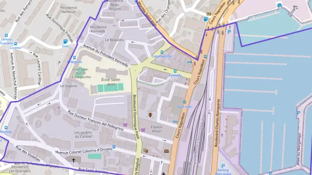 Appartement 51 m² deux pieces à vendre à Ajaccio