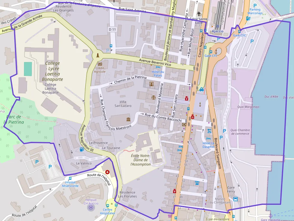 Appartement 93 m² quatre pièces à vendre à Ajaccio Appartement 93 m² quatre pièces à vendre à Ajaccio