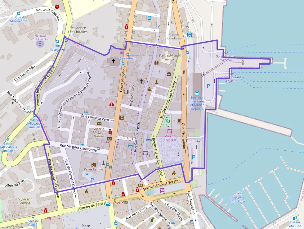 appartement de trois chambres 120 m² à vendre à Ajaccio