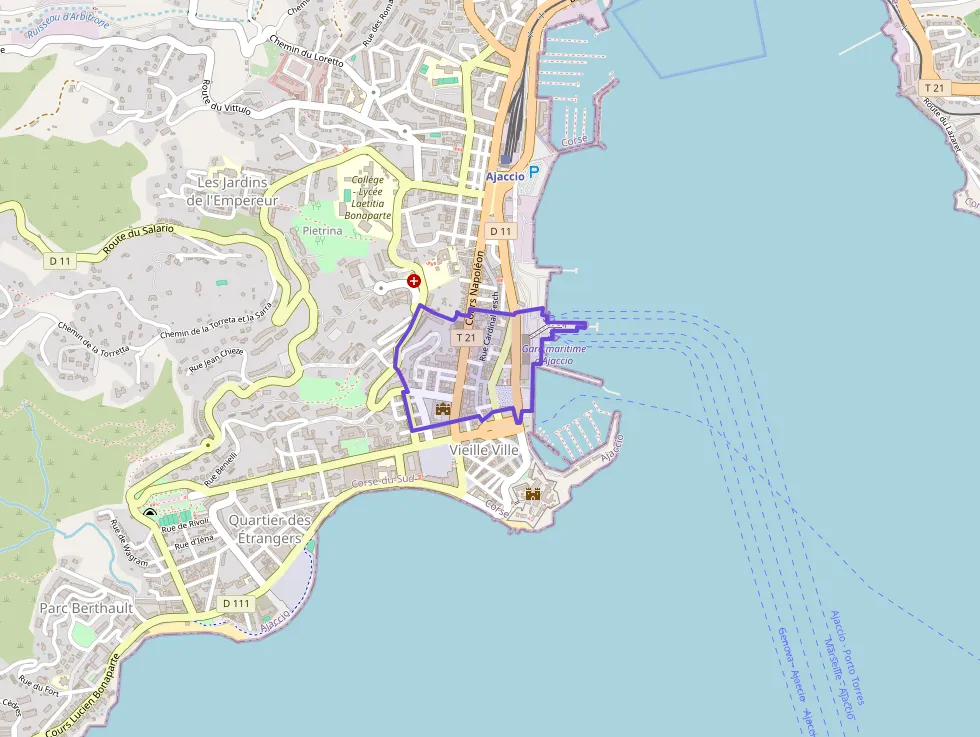 Appartement 113 m² trois pièces à vendre à Ajaccio