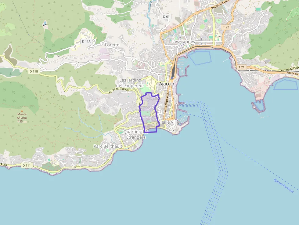 appartement de trois chambres 90 m² à vendre à Ajaccio