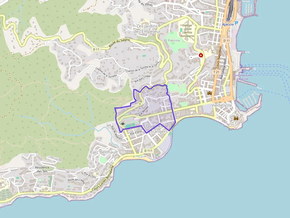 Appartement 79 m² trois pièces à vendre à Ajaccio