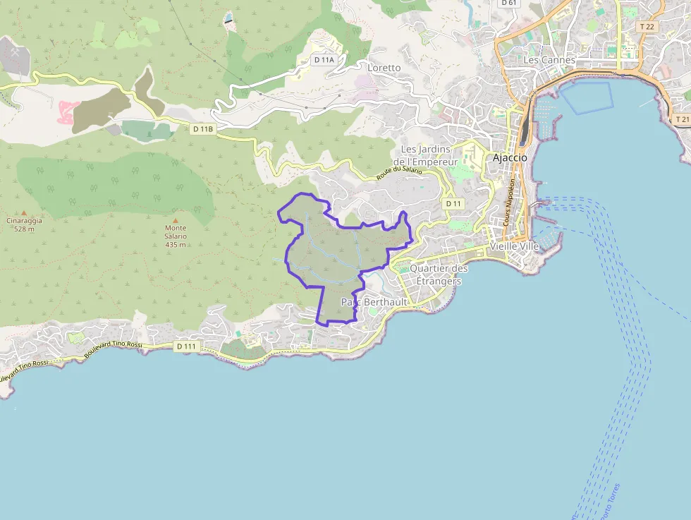 Appartement 118 m² quatre pièces à vendre à Ajaccio