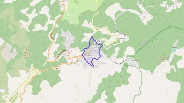 Appartement 56 m² trois pièces à vendre à Sartène