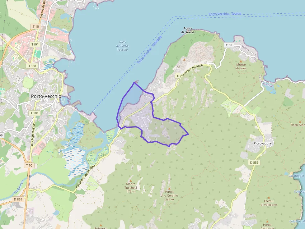 Appartement de trois pièces 56 m² à vendre à Porto-Vecchio Appartement de trois pièces 56 m² à vendre à Porto-Vecchio