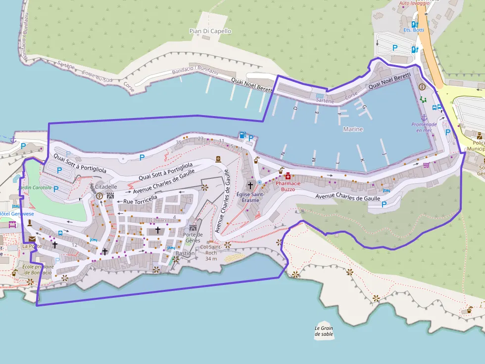 Appartement 64 m² trois pièces à vendre à Bonifacio / Bunifaziu