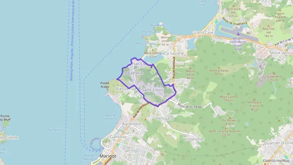 Appartement 72 m² trois pièces à vendre à Saint-Martin