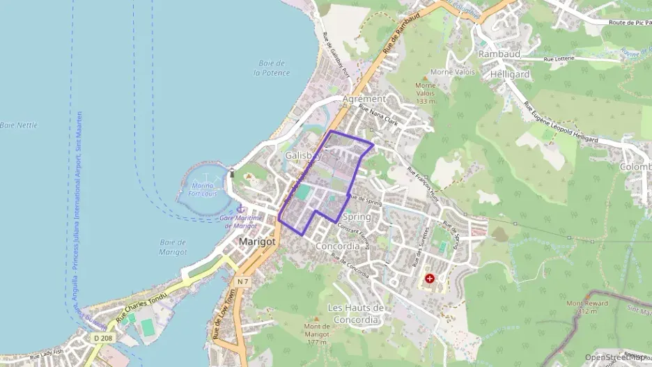 Appartement 33 m² une piece à vendre à Saint-Martin Appartement 33 m² une piece à vendre à Saint-Martin