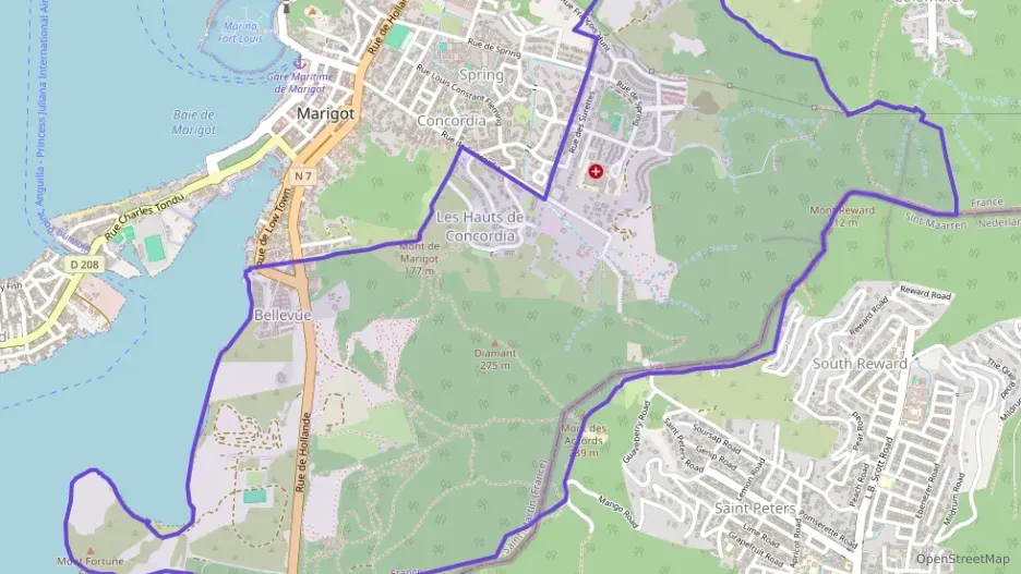 Appartement 48 m² trois pièces à vendre à Saint-Martin Appartement 48 m² trois pièces à vendre à Saint-Martin