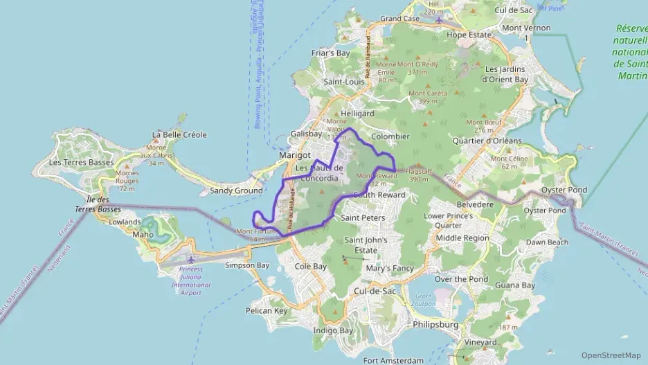 Appartement 52 m² trois pièces à vendre à Saint-Martin