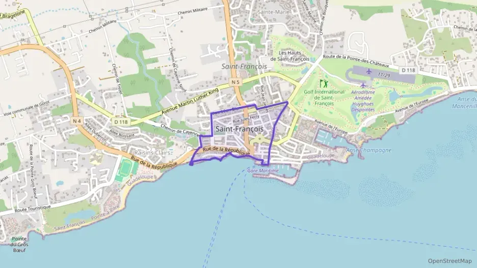 Appartement 51 m² deux pieces à vendre à Saint-François Appartement 51 m² deux pieces à vendre à Saint-François