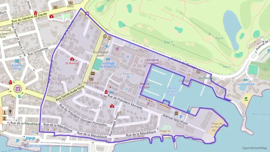 Appartement 38 m² deux pieces à vendre à Saint-François Appartement 38 m² deux pieces à vendre à Saint-François