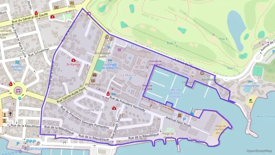 Appartement 25 m² deux pieces à vendre à Saint-François Appartement 25 m² deux pieces à vendre à Saint-François