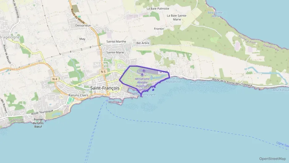 Appartement 23 m² deux pieces à vendre à Saint-François Appartement 23 m² deux pieces à vendre à Saint-François