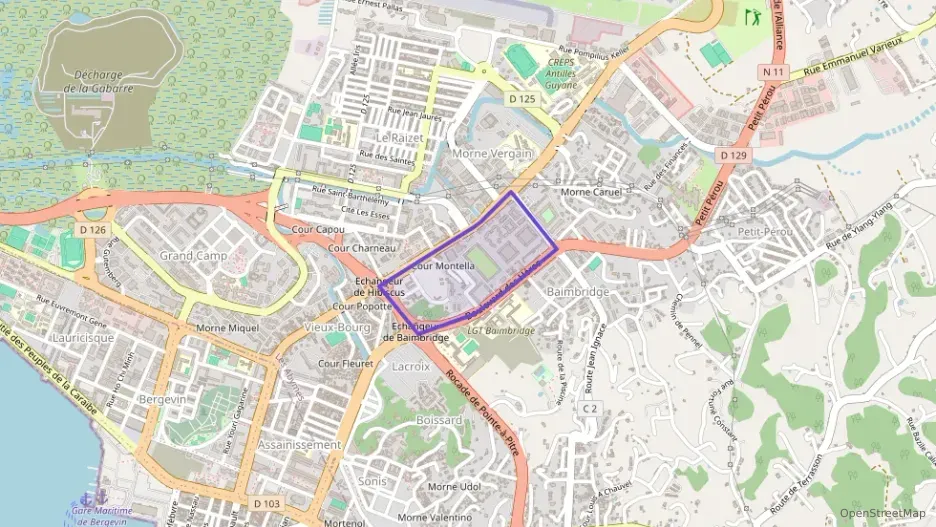 Appartement 51 m² trois pièces à vendre à Les Abymes Appartement 51 m² trois pièces à vendre à Les Abymes