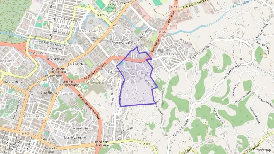 Appartement 45 m² deux pieces à vendre à Les Abymes Appartement 45 m² deux pieces à vendre à Les Abymes