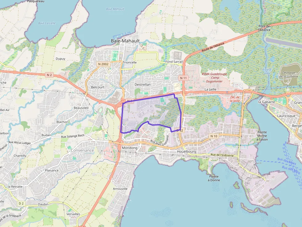 Appartement 48 m² deux pieces à vendre à Baie-Mahault