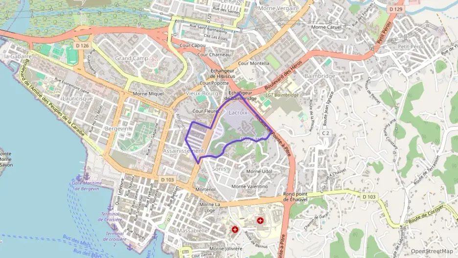 Appartement 56 m² trois pièces à vendre à Les Abymes Appartement 56 m² trois pièces à vendre à Les Abymes