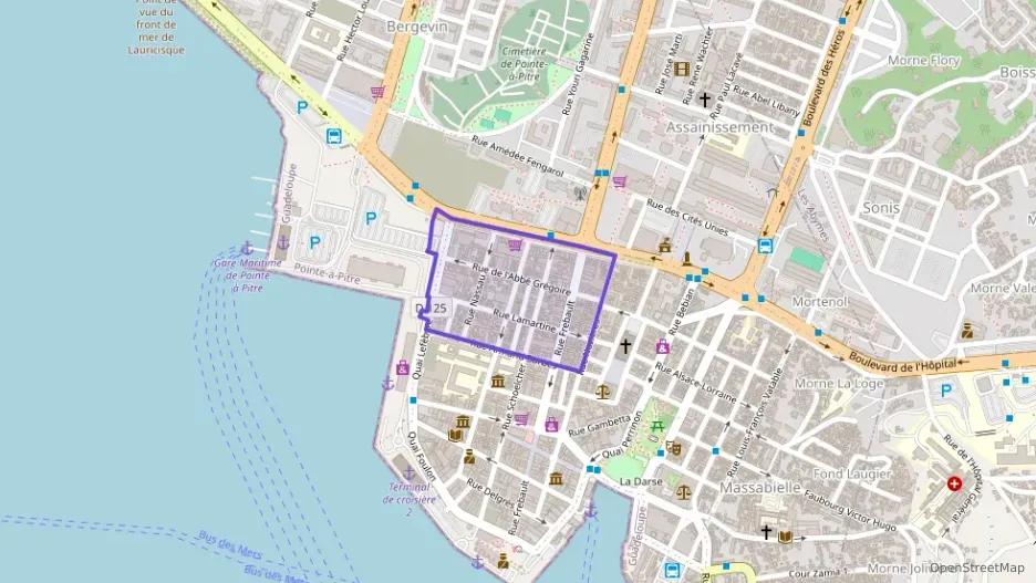 Appartement 49 m² deux pieces à vendre à Pointe-à-Pitre Appartement 49 m² deux pieces à vendre à Pointe-à-Pitre