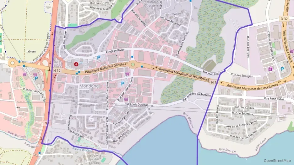 Appartement 42 m² deux pieces à vendre à Baie-Mahault Appartement 42 m² deux pieces à vendre à Baie-Mahault