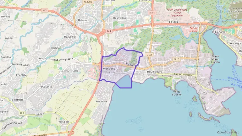 Appartement 42 m² deux pieces à vendre à Baie-Mahault Appartement 42 m² deux pieces à vendre à Baie-Mahault