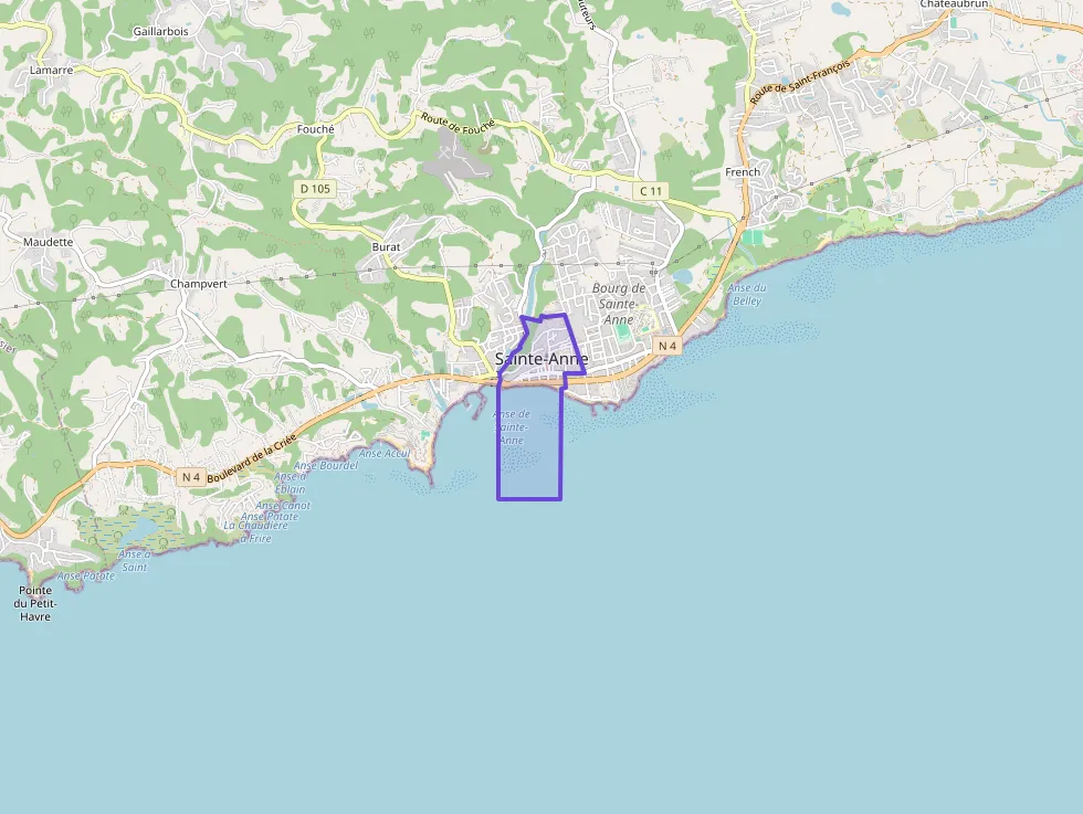 Appartement 48 m² deux pieces à vendre à Sainte-Anne