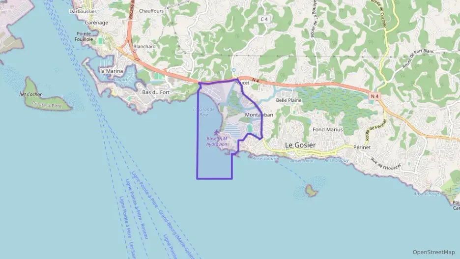 Appartement 63 m² trois pièces à vendre à Le Gosier Appartement 63 m² trois pièces à vendre à Le Gosier