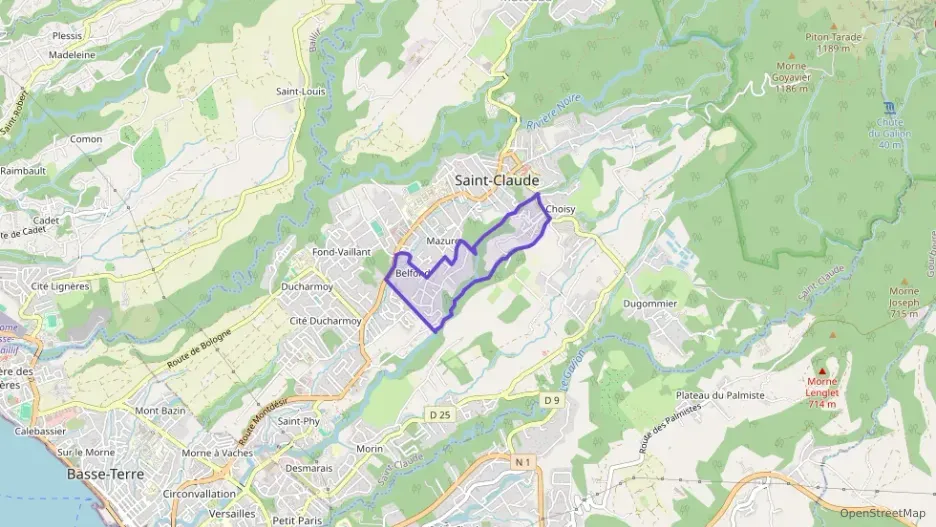 Appartement 40 m² une piece à vendre à Saint-Claude Appartement 40 m² une piece à vendre à Saint-Claude