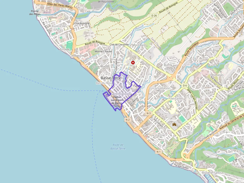 Appartement 40 m² deux pieces à vendre à Basse-Terre