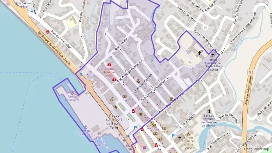 Appartement 59 m² trois pièces à vendre à Basse-Terre Appartement 59 m² trois pièces à vendre à Basse-Terre