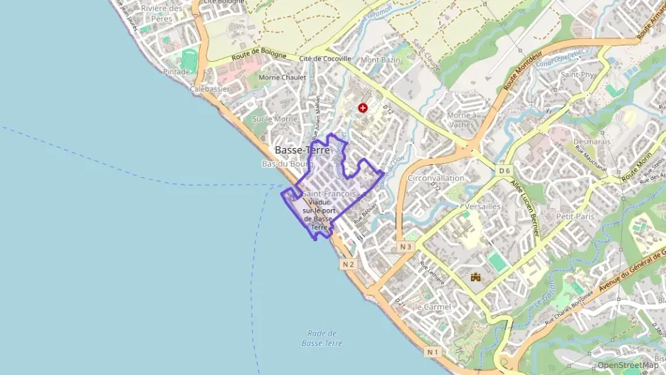 Appartement 59 m² trois pièces à vendre à Basse-Terre Appartement 59 m² trois pièces à vendre à Basse-Terre